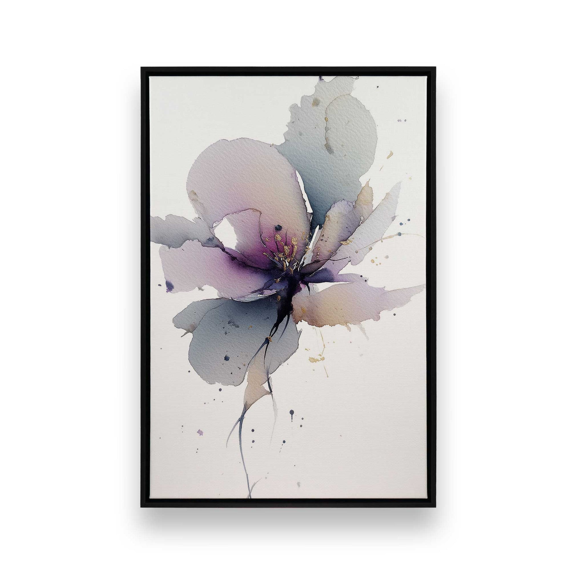 [Color:Satin Black], Picture of art in a Satin Black frame