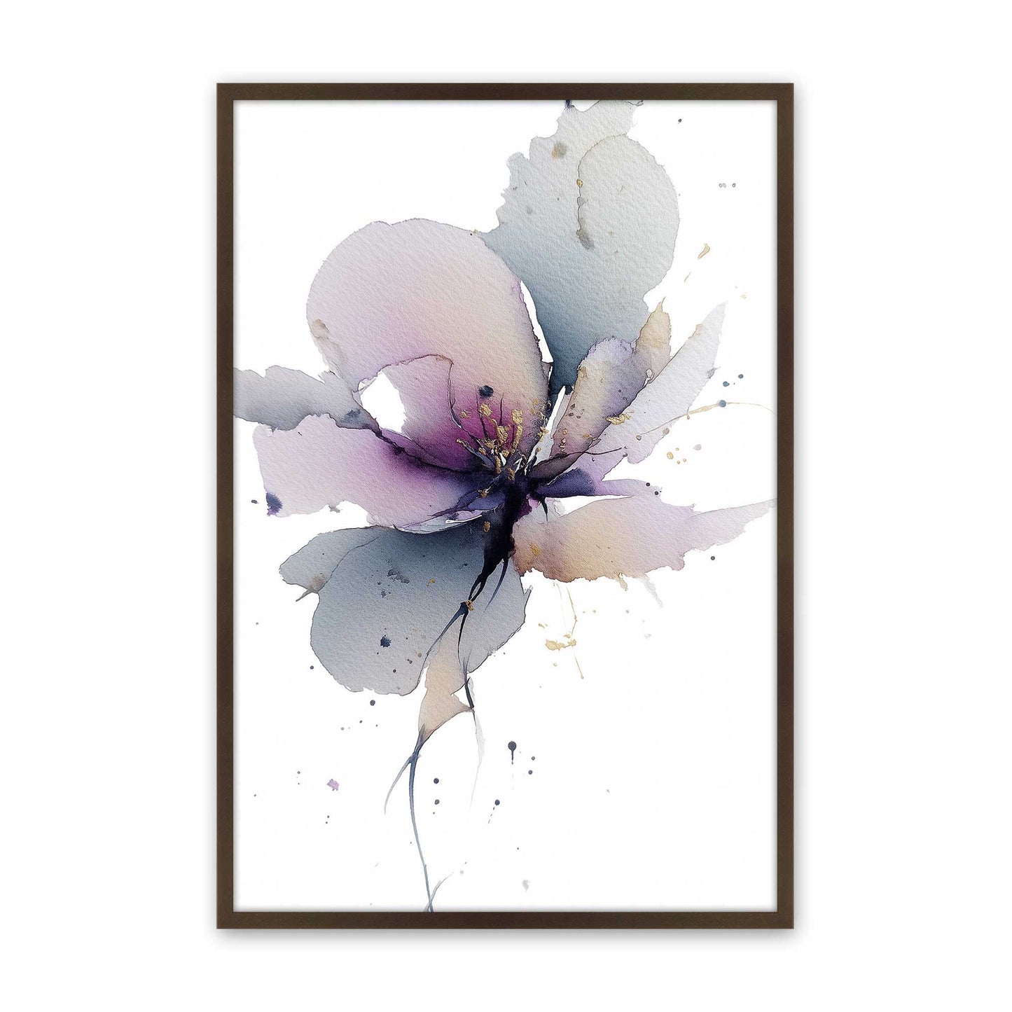 [Color:Belvinder Brown], Picture of art in a Belvinder Brown frame