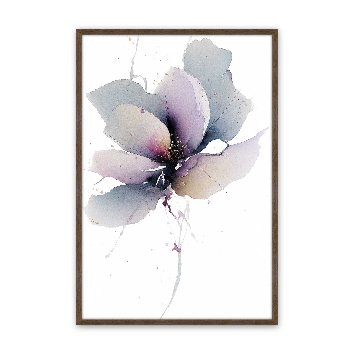 [Color:Walnut], Picture of art in a Walnut frame