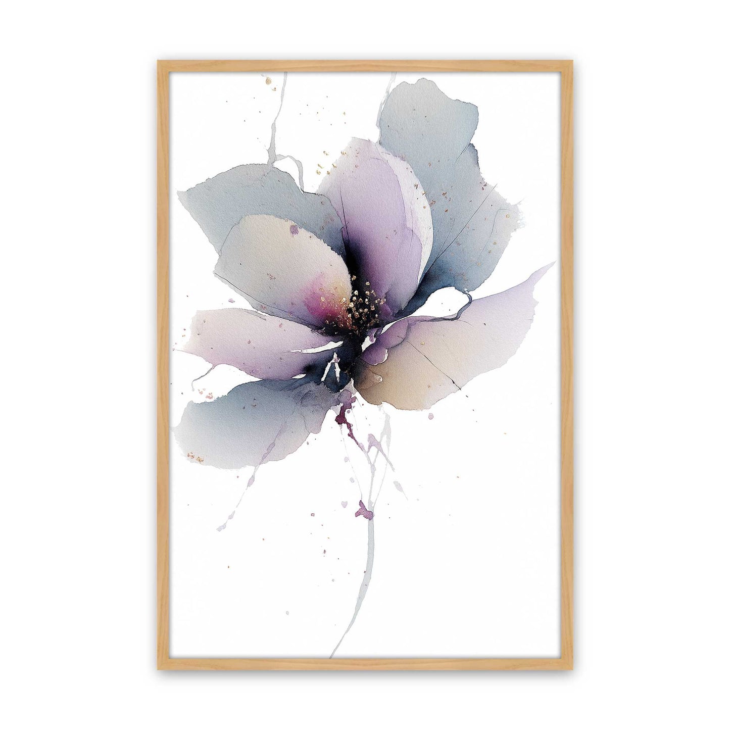 [Color:American Maple], Picture of art in a American Maple frame