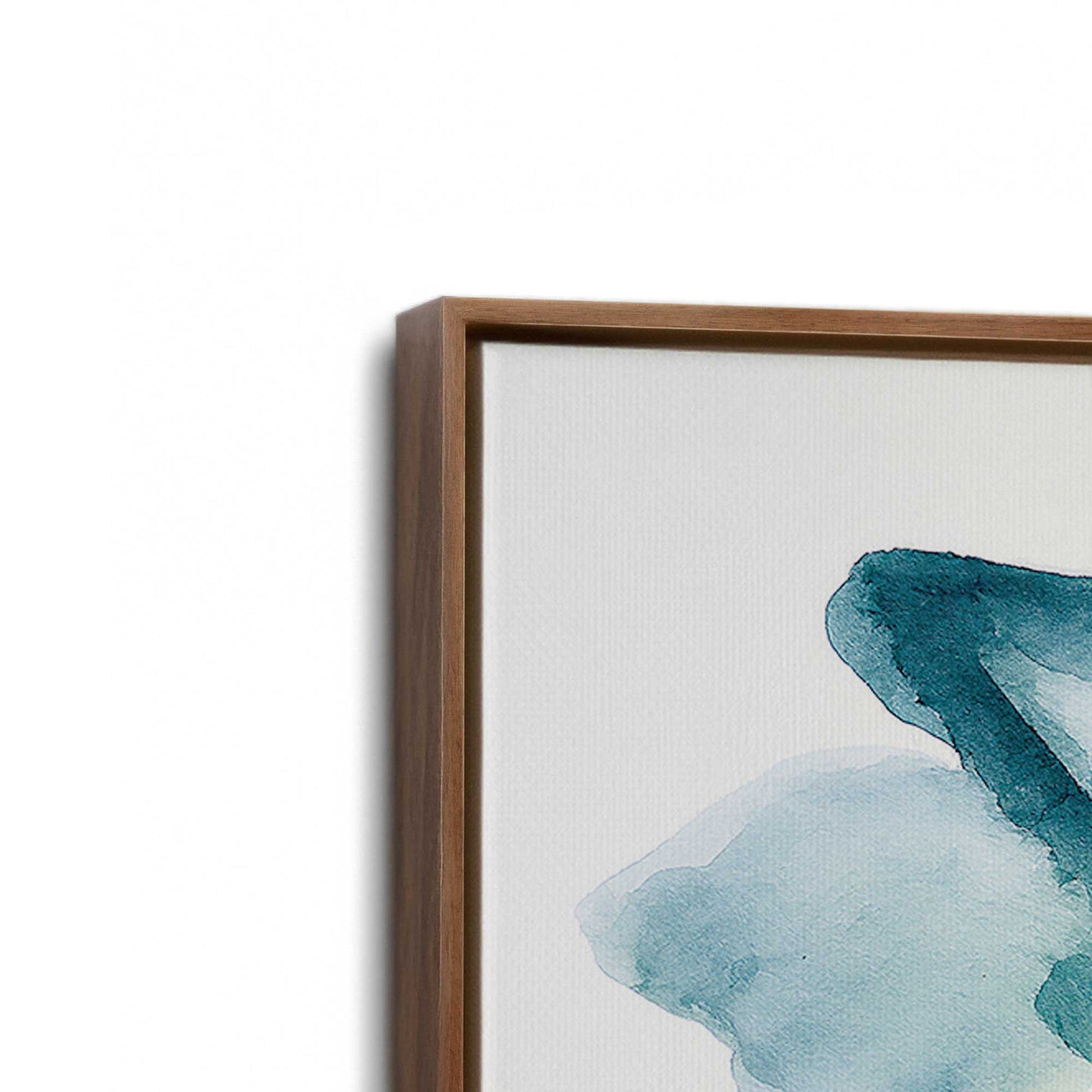 [Color:Walnut], Picture of the corner of the art