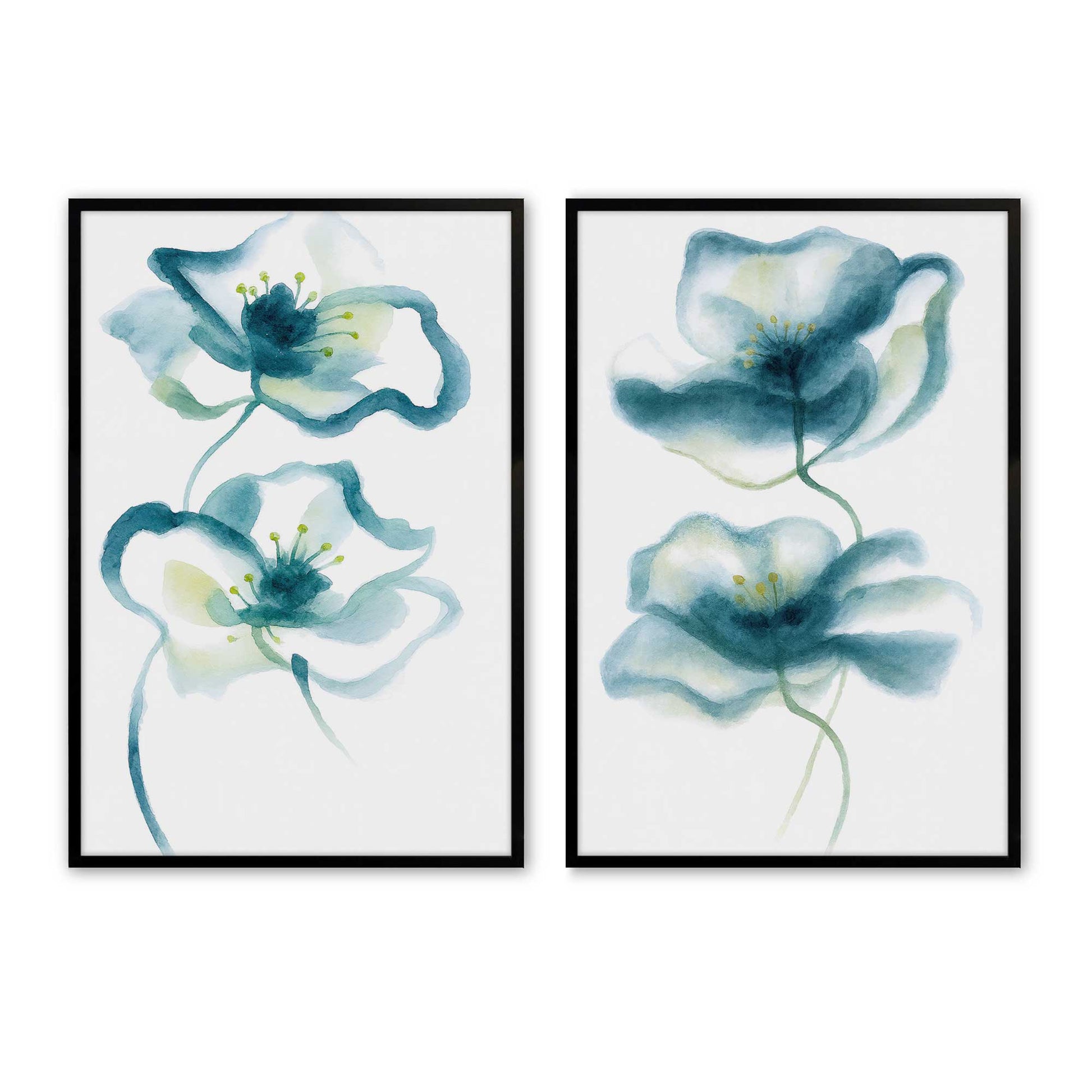 [Color:Satin Black], Picture of art in a Satin Black frame