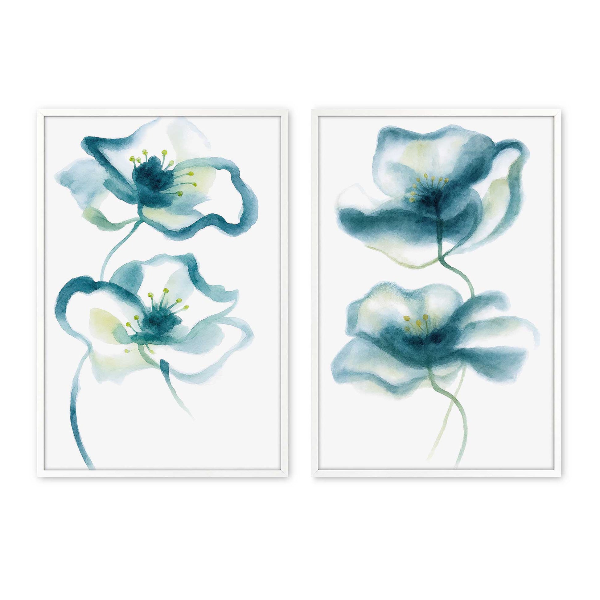 [Color:Opaque White], Picture of art in a Opaque White frame