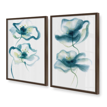 [Color:Belvinder Brown], Picture of art in a Belvinder Brown frame at an angle