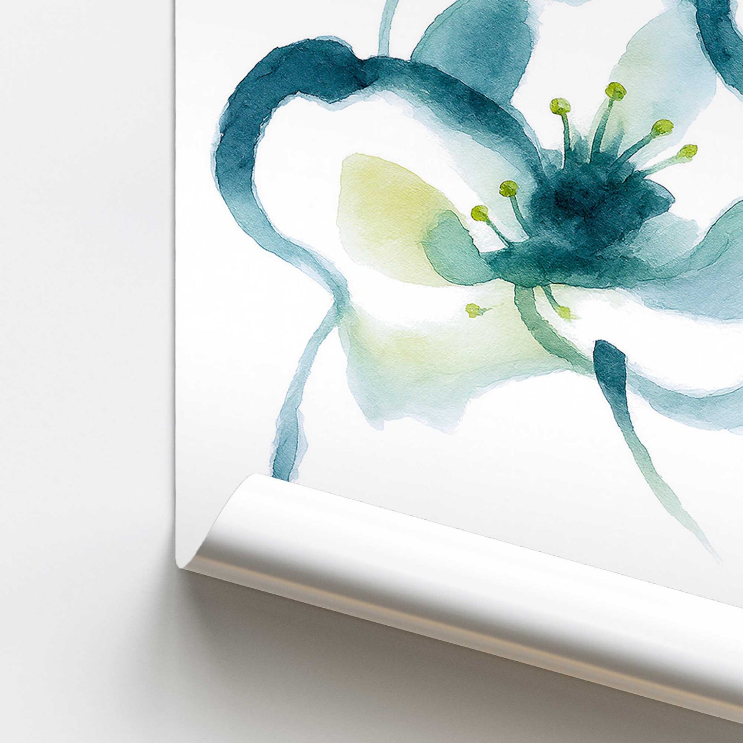 [color:Rolled Print], Picture of close up of art