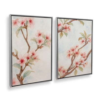 [Color:Polished Chrome], Picture of art in a Polished Chrome frame at an angle