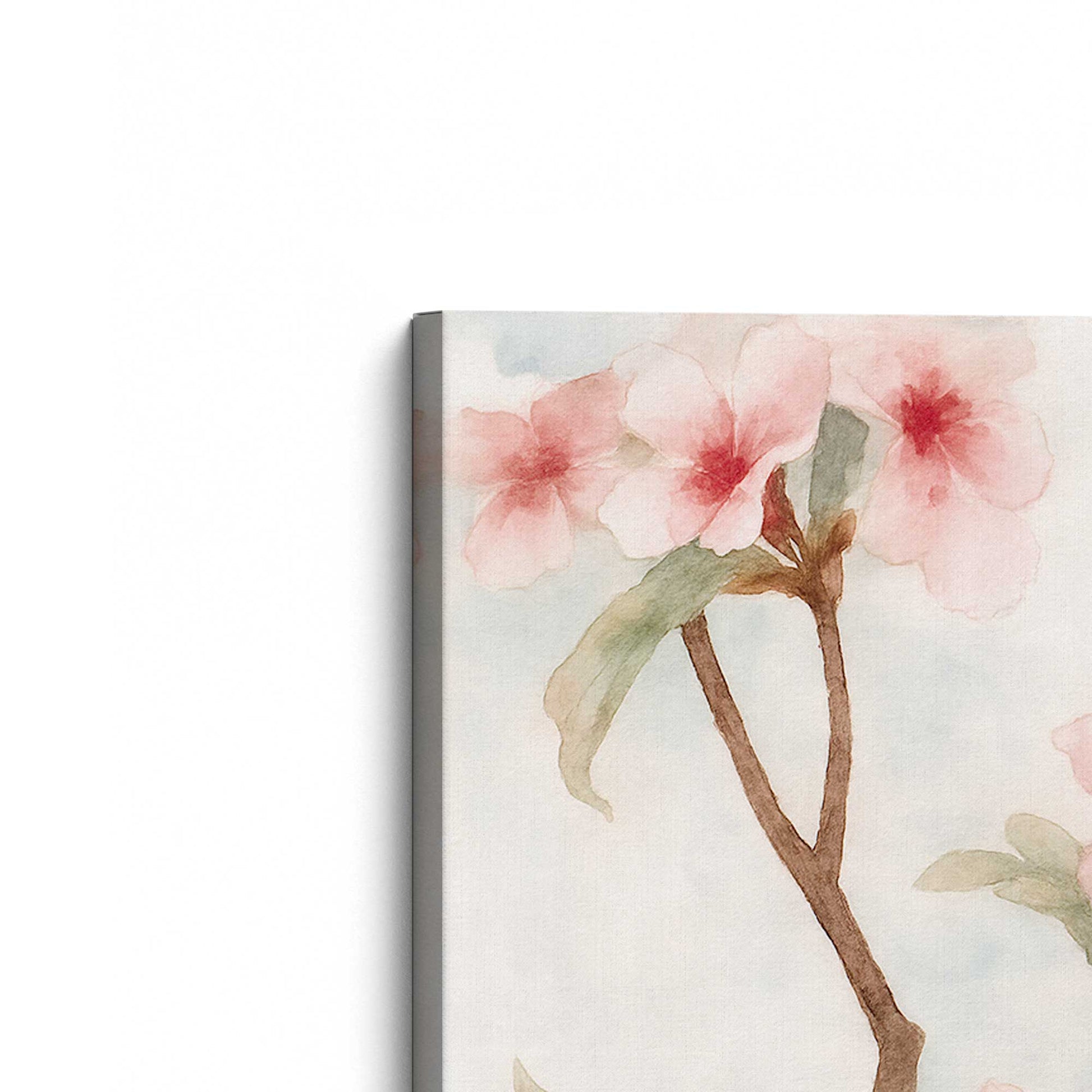 [Color:Stretched Canvas], Picture of the corner of the art