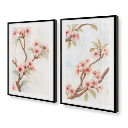 [Color:Satin Black], Picture of art in a Satin Black frame at an angle
