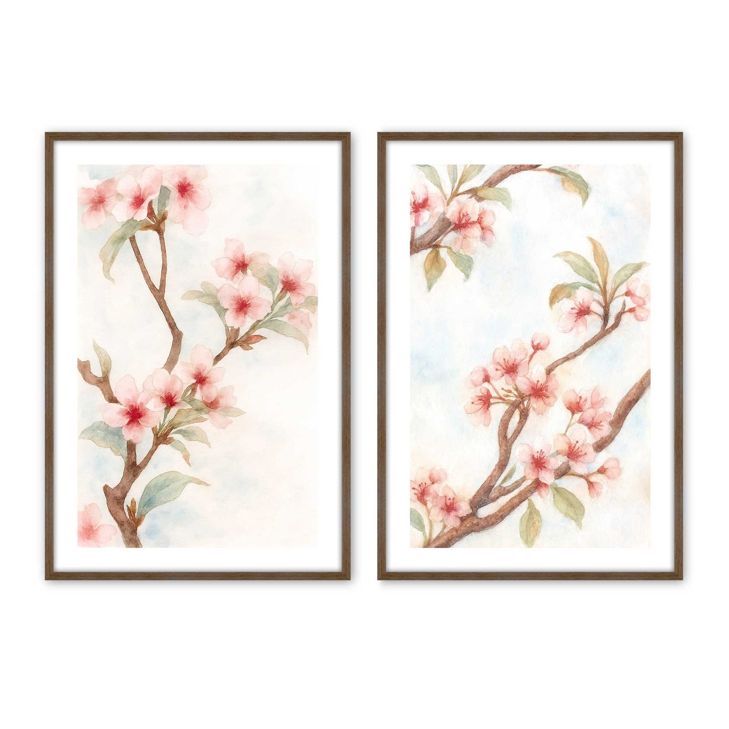 [Color:Walnut], Picture of art in a Walnut frame