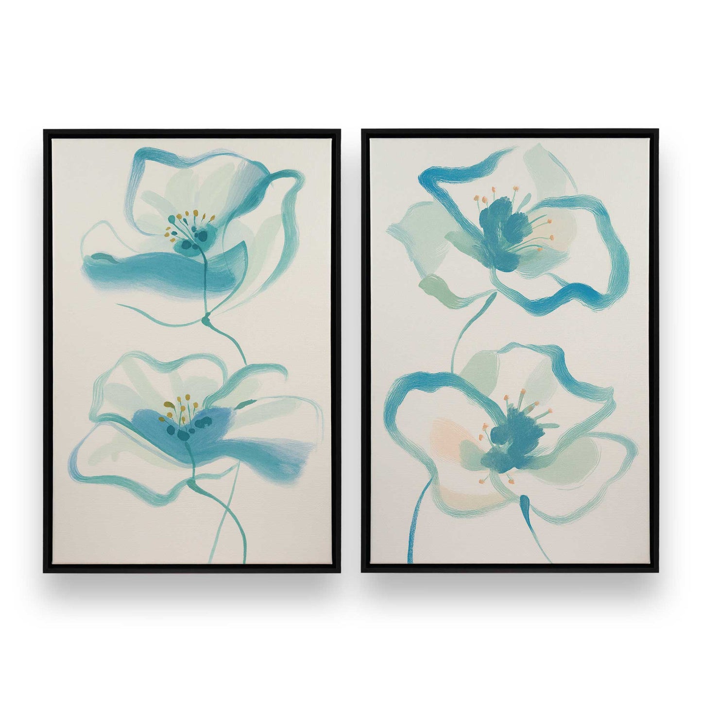 [Color:Satin Black], Picture of art in a Satin Black frame