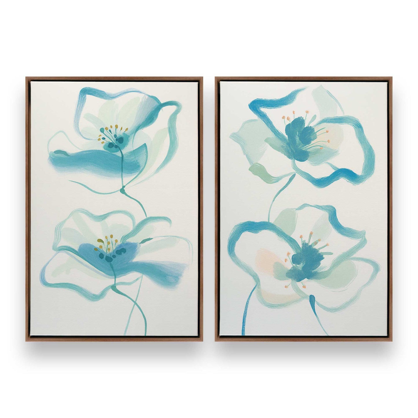[Color:Walnut], Picture of art in a Walnut frame
