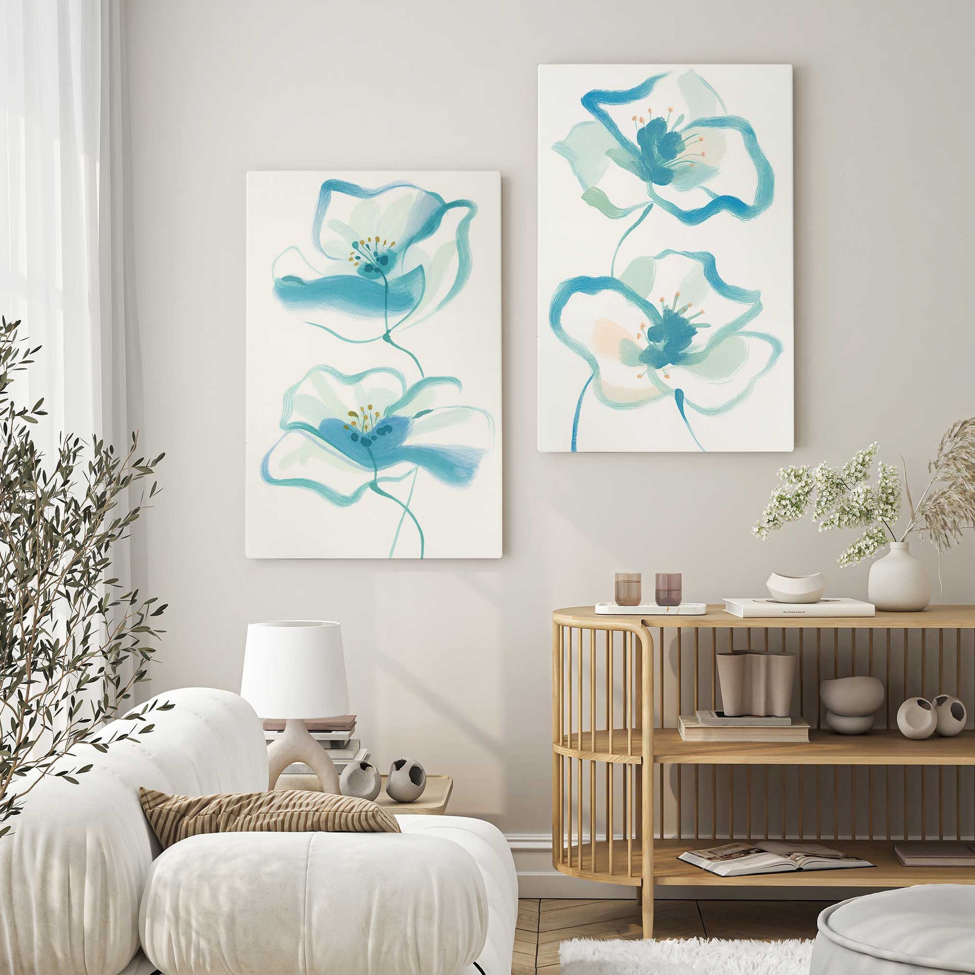 [Color:Stretched Canvas], Picture of art