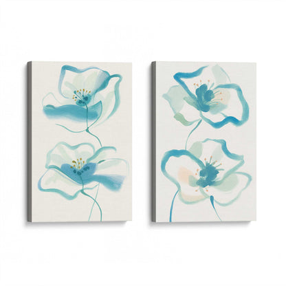 [Color:Stretched Canvas], Picture of art at an angle