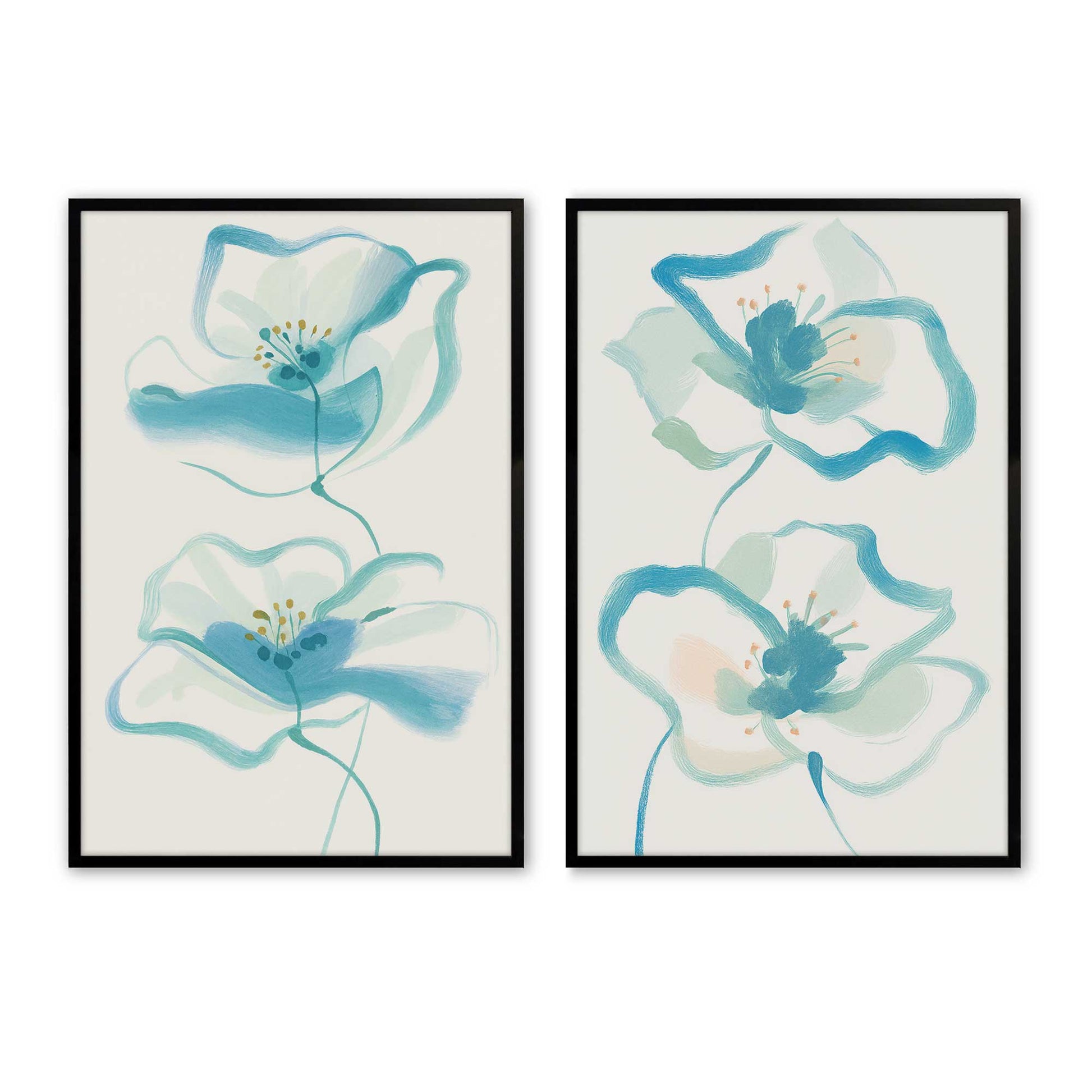 [Color:Satin Black], Picture of art in a Satin Black frame