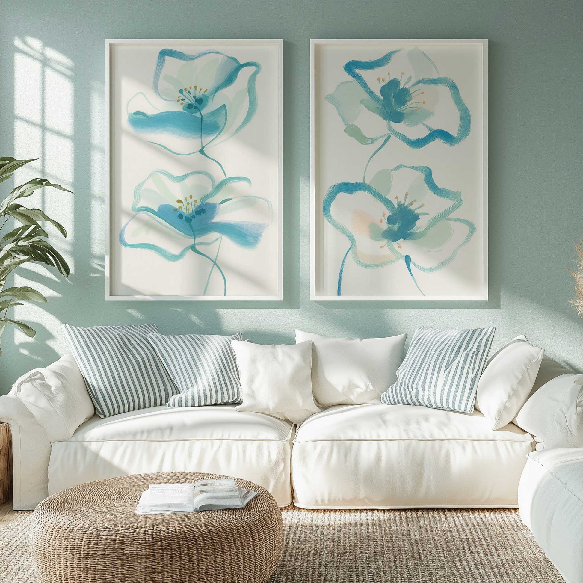 [Color:American Maple], Picture of art in a American Maple frame