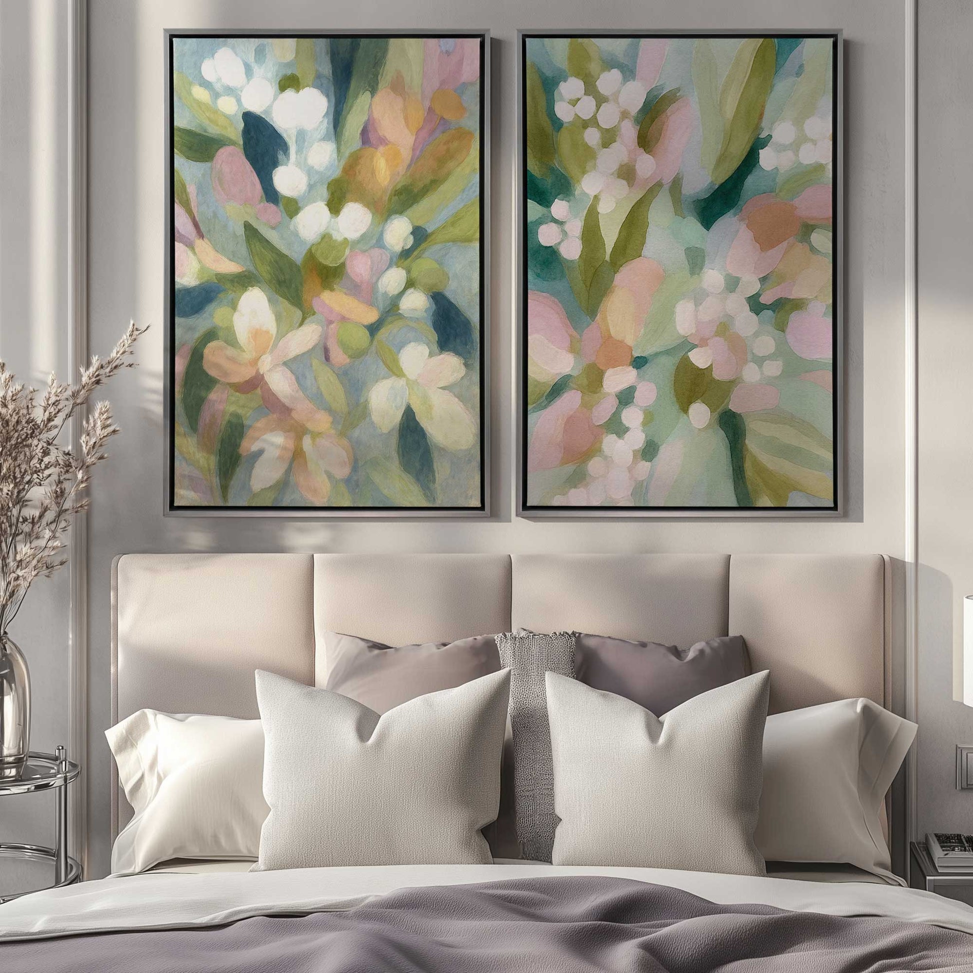 [Color:Satin Black], Picture of art in a Satin Black frame