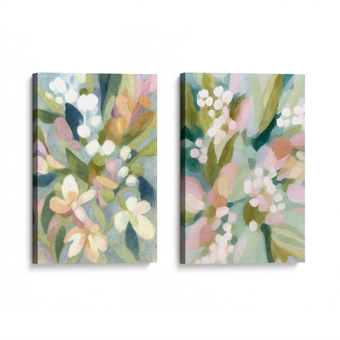 [Color:Stretched Canvas], Picture of art at an angle
