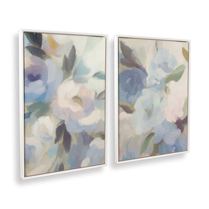 [Color:Opaque White], Picture of art in a White frame at an angle