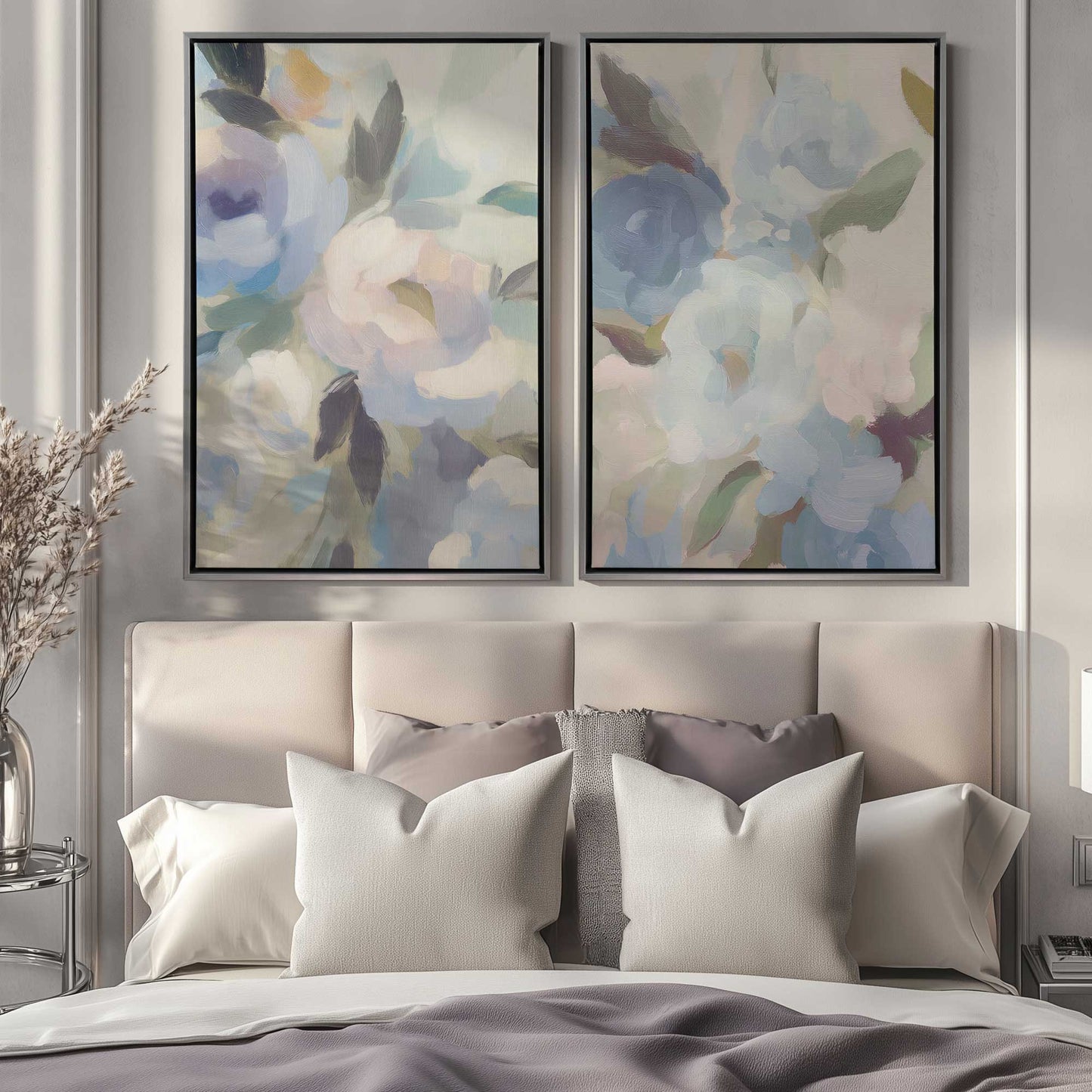 [Color:Satin Black], Picture of art in a Satin Black frame