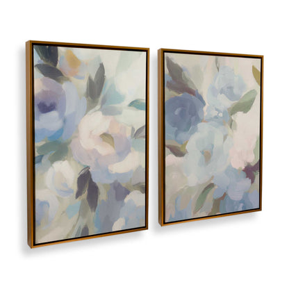 [Color:Polished Gold], Picture of art in a Polished Gold frame at an angle
