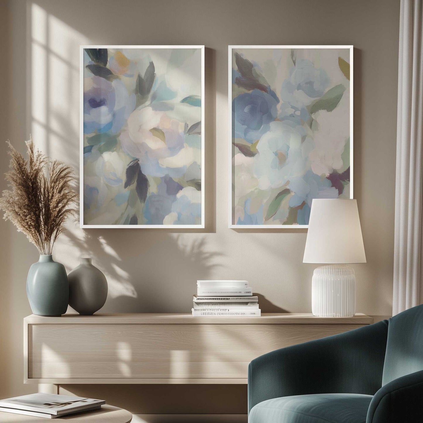 [Color:Belvinder Brown], Picture of art in a Belvinder Brown frame