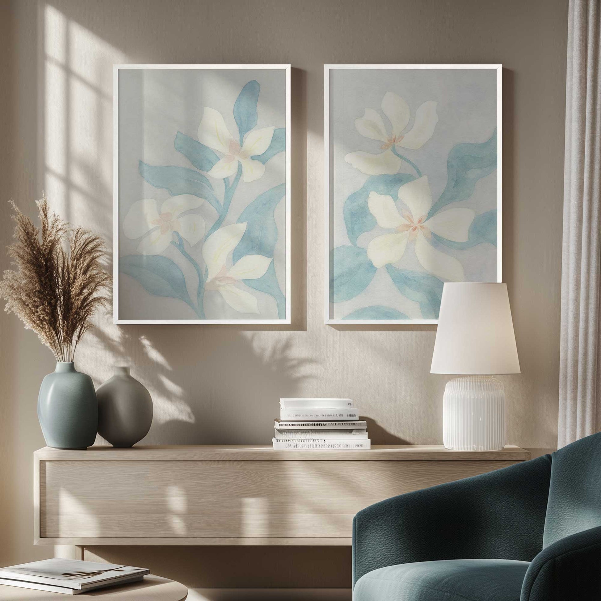 [Color:American Maple], Picture of art in a American Maple frame