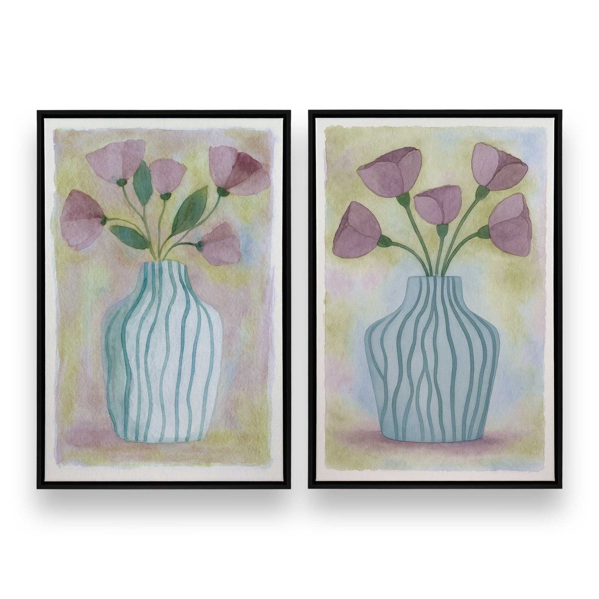 [Color:Satin Black], Picture of art in a Satin Black frame