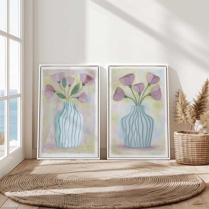 [Color:Opaque White], Picture of art in a White frame