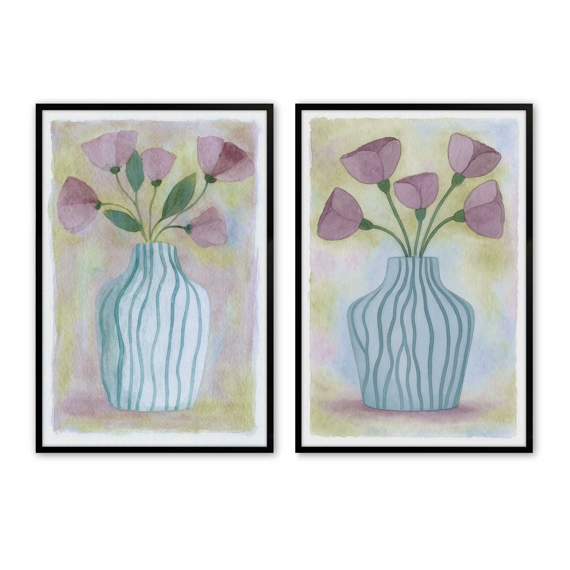 [Color:Satin Black], Picture of art in a Satin Black frame