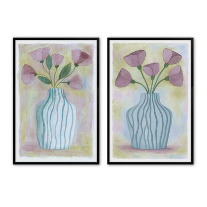 [Color:Satin Black], Picture of art in a Satin Black frame