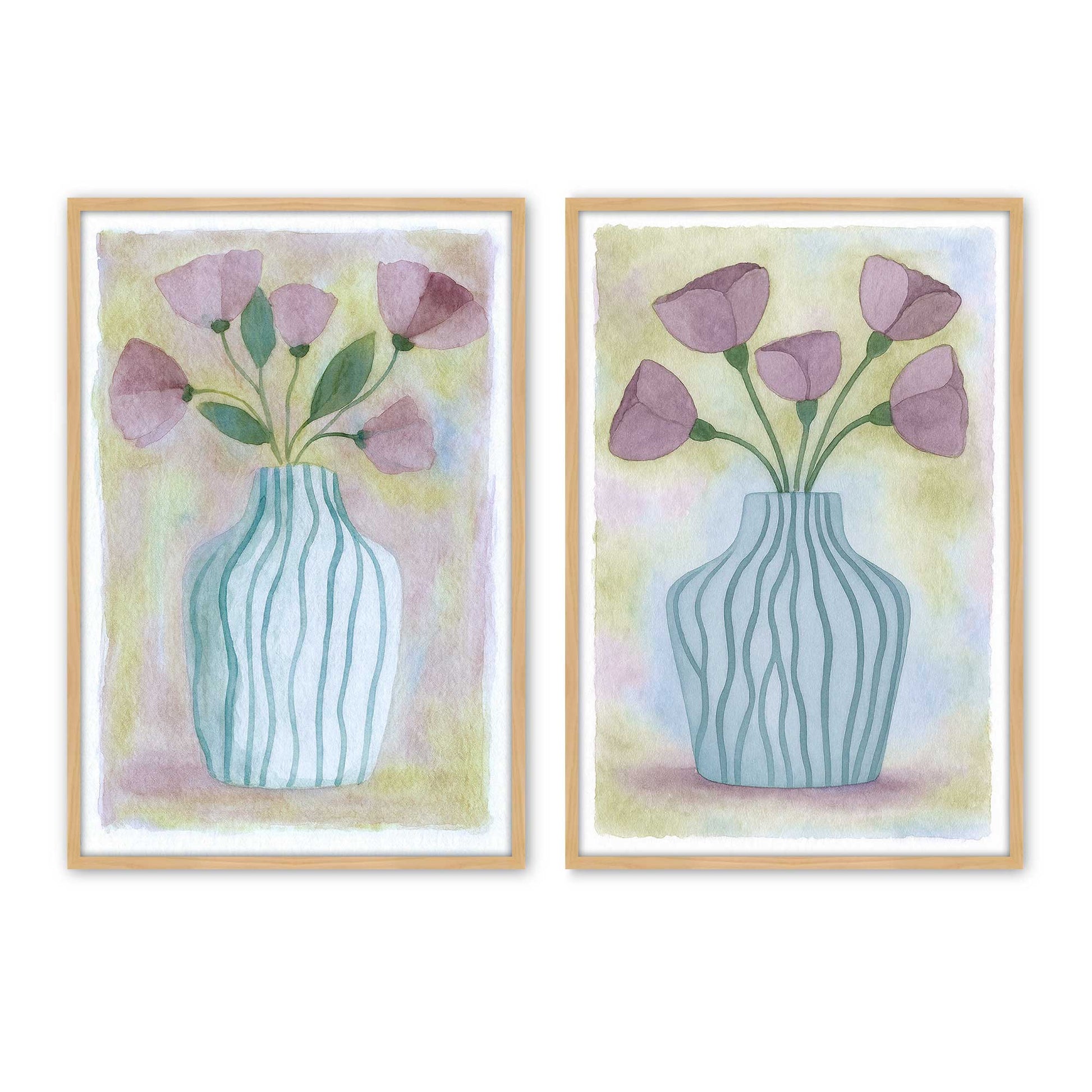 [Color:American Maple], Picture of art in a American Maple frame