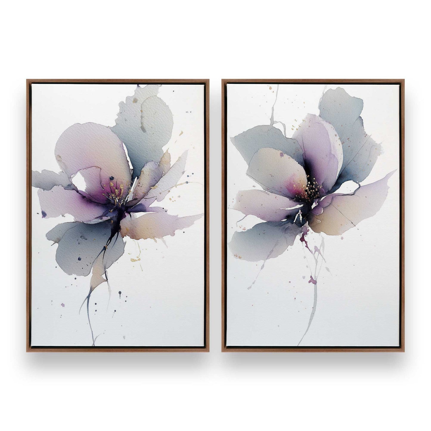 [Color:Walnut], Picture of art in a Walnut frame