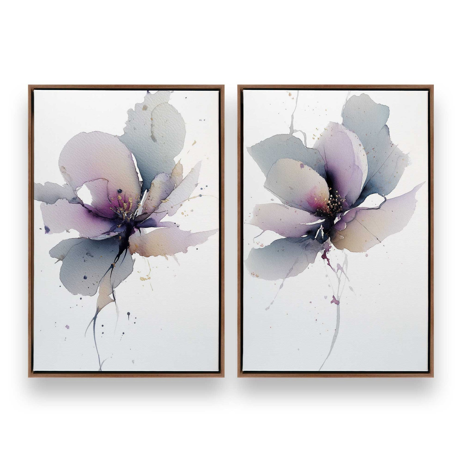 [Color:Walnut], Picture of art in a Walnut frame