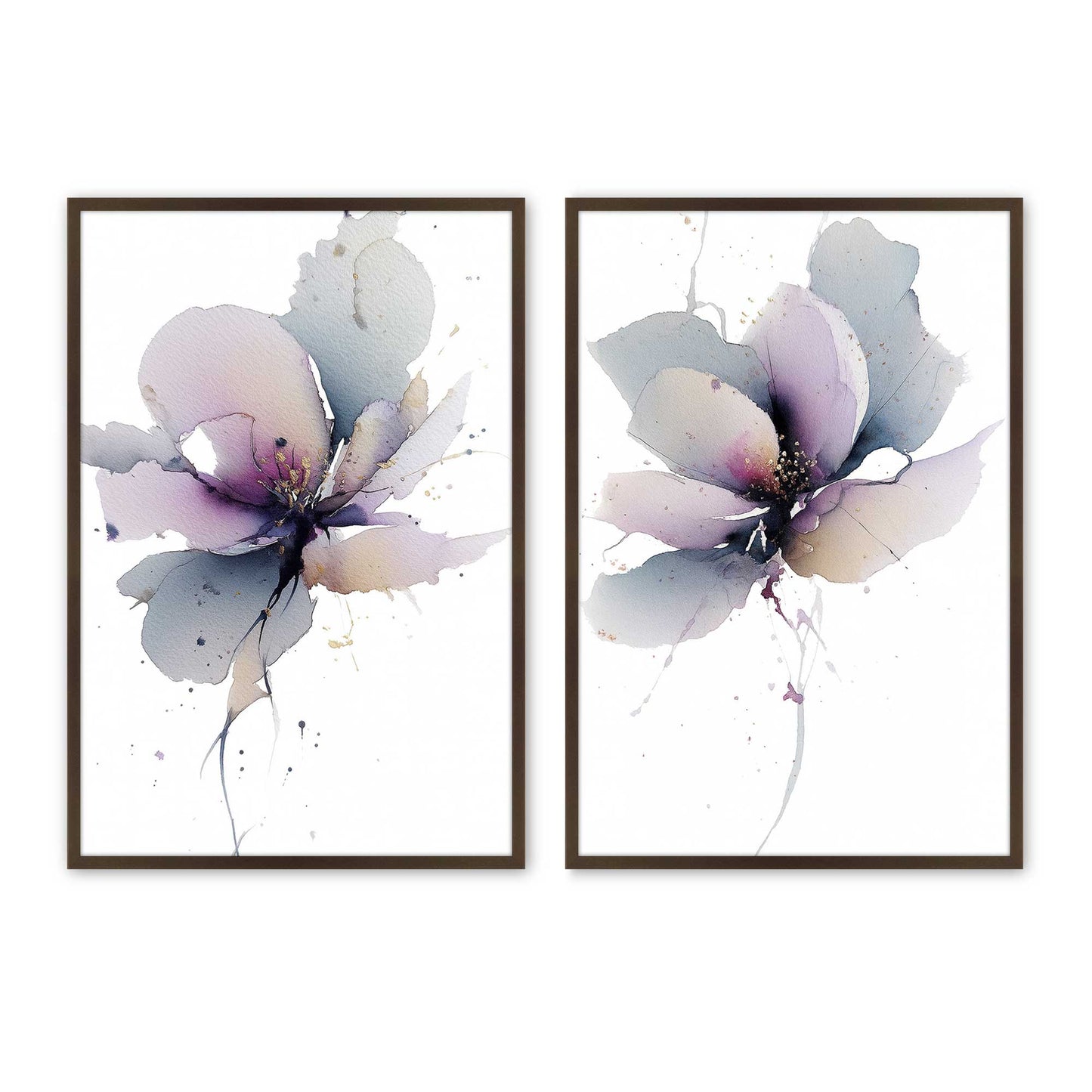 [Color:Belvinder Brown], Picture of art in a Belvinder Brown frame