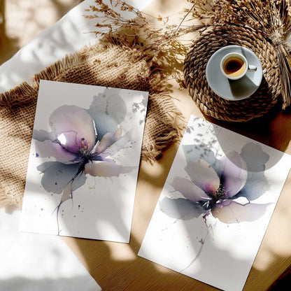 [color:Rolled Print], Picture in a room