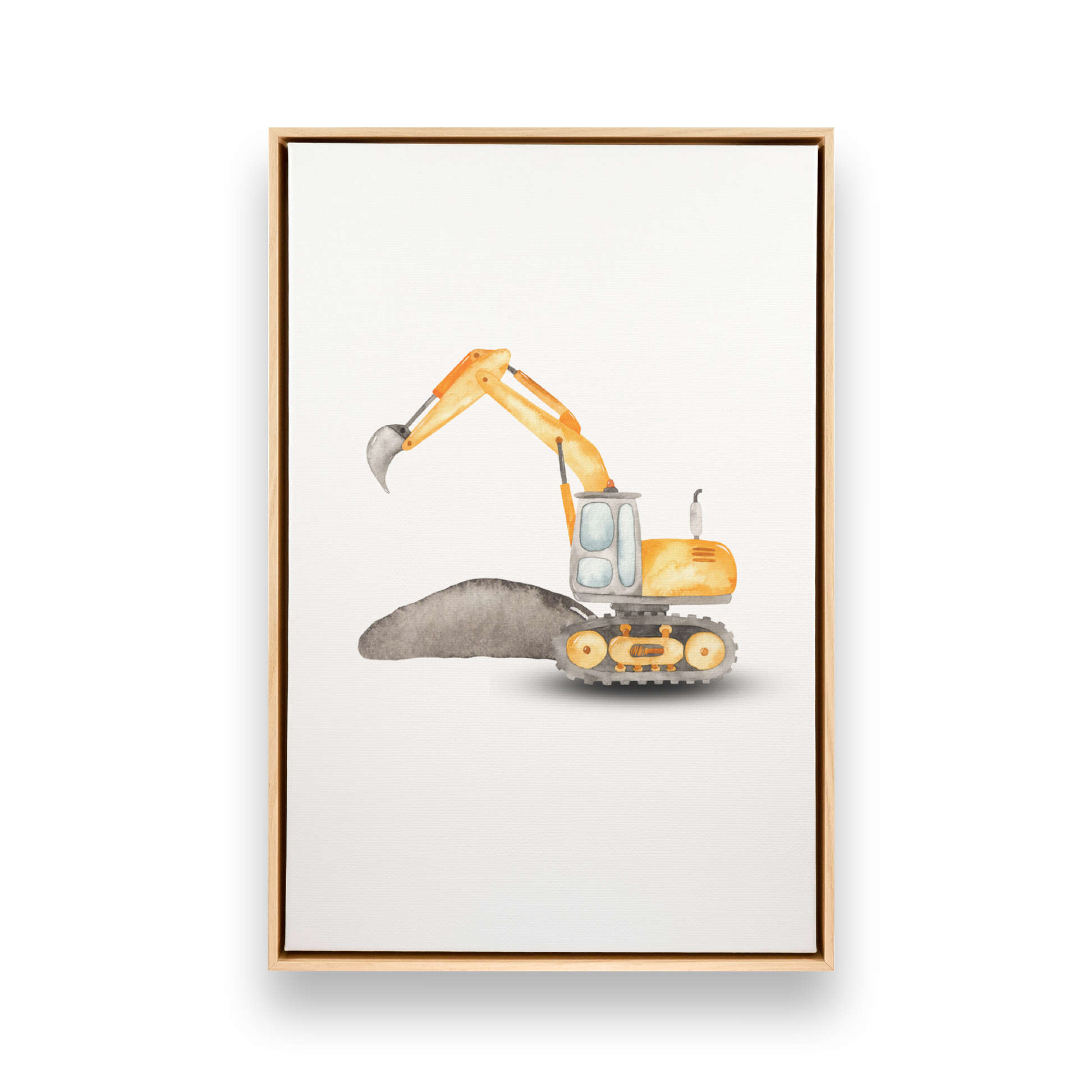 [color:American Maple], Picture of art in a black frame