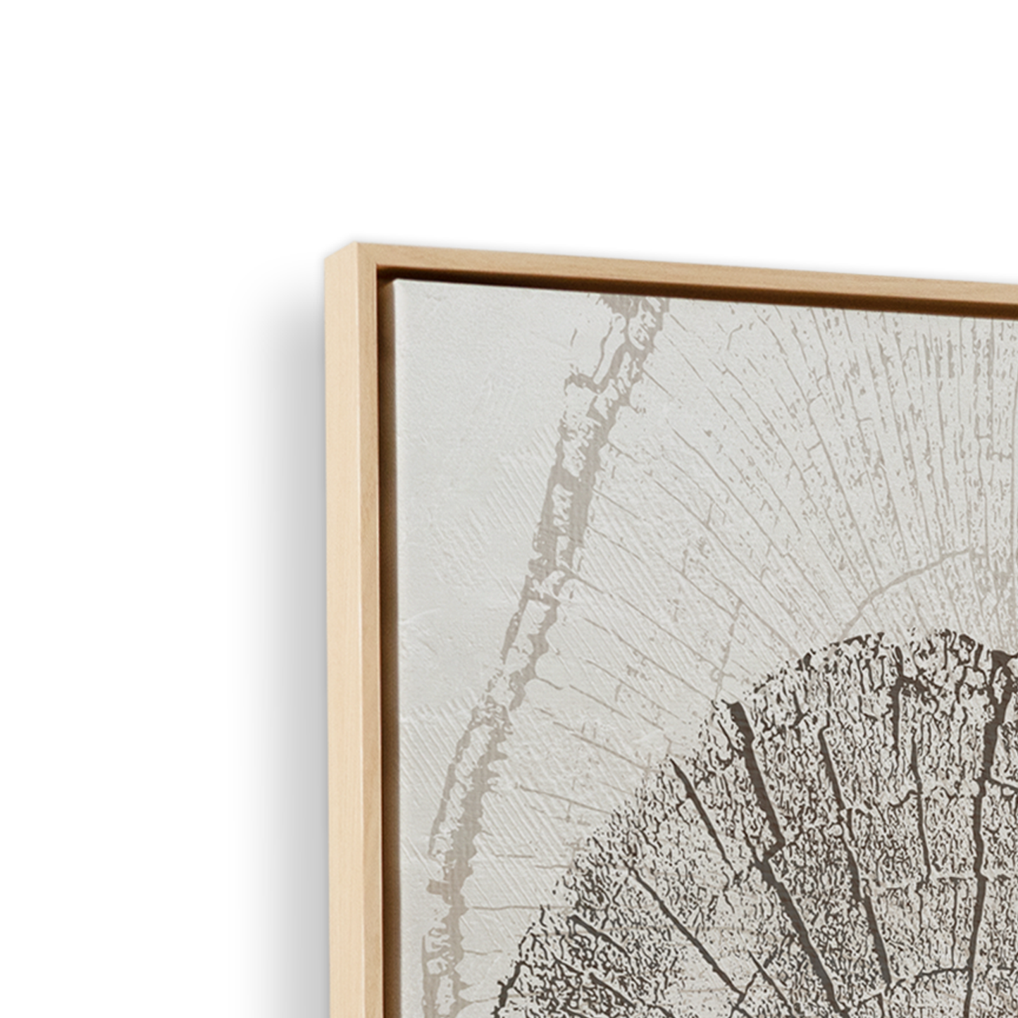 [color:American Maple], Corner of Picture of art on Canvas