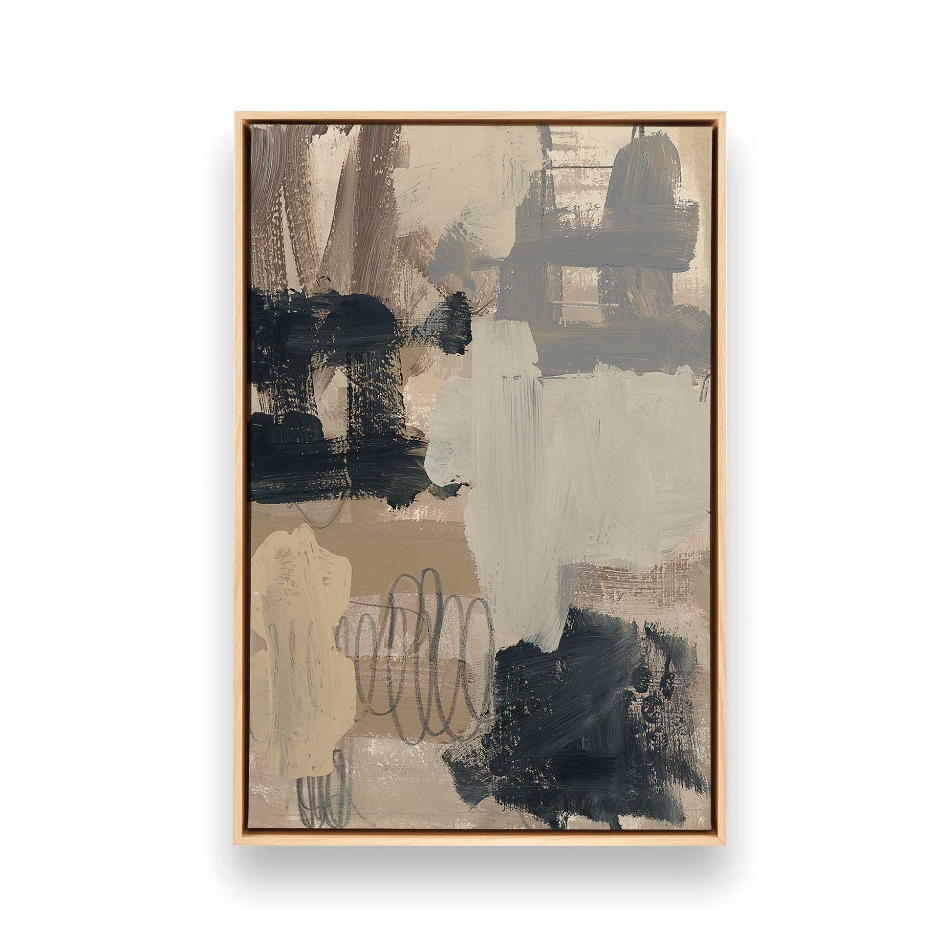 [Color:American Maple], Picture of art in a American Maple frame