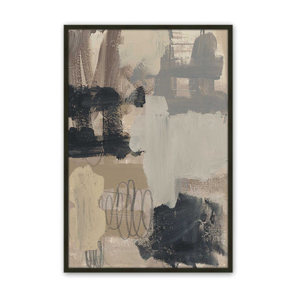[Color:Satin Black], Picture of art in a Satin Black frame
