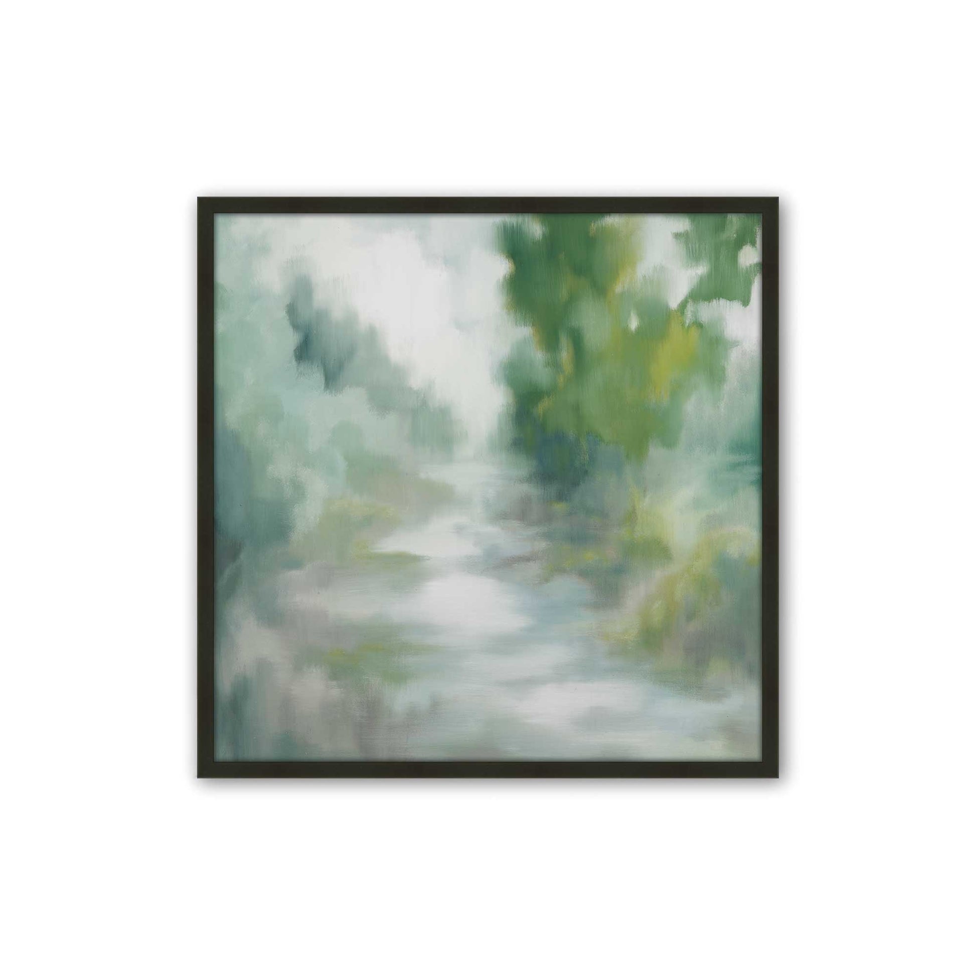 [Color:Satin Black], Picture of art in a Satin Black frame