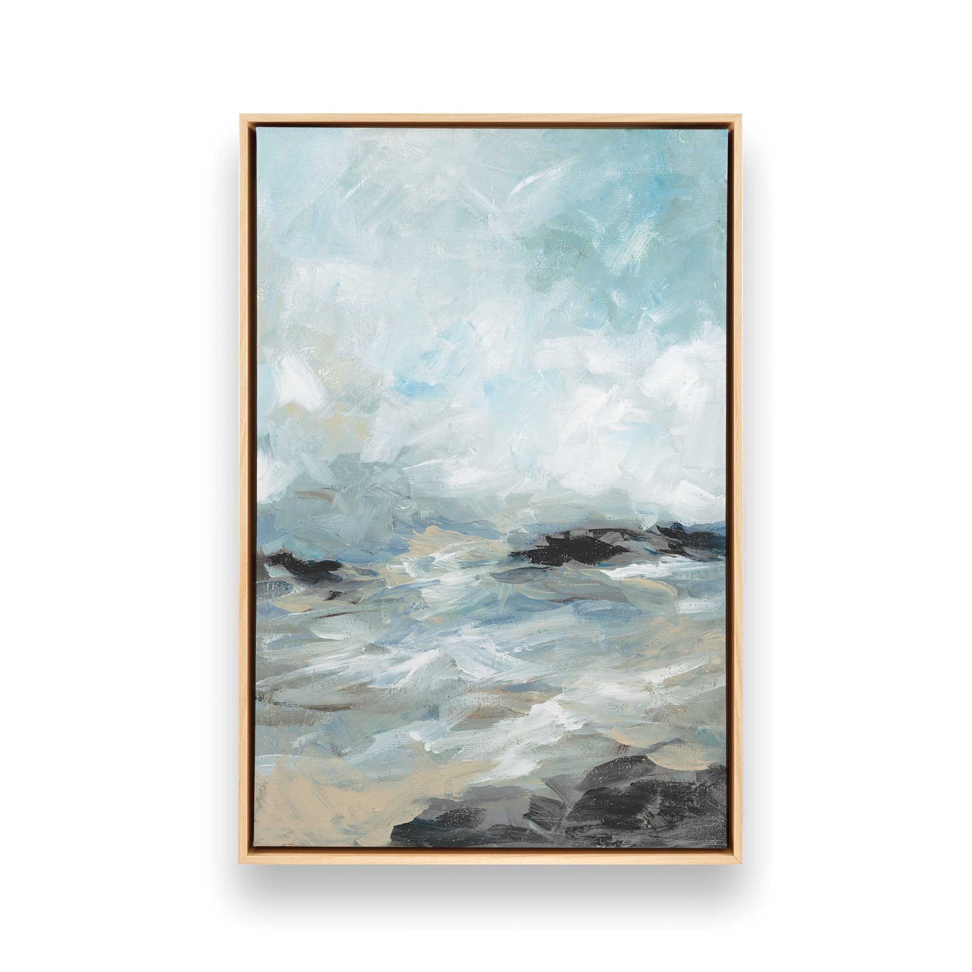 [Color:American Maple], Picture of art in a American Maple frame