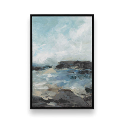 [Color:Satin Black], Picture of art in a Satin Black frame