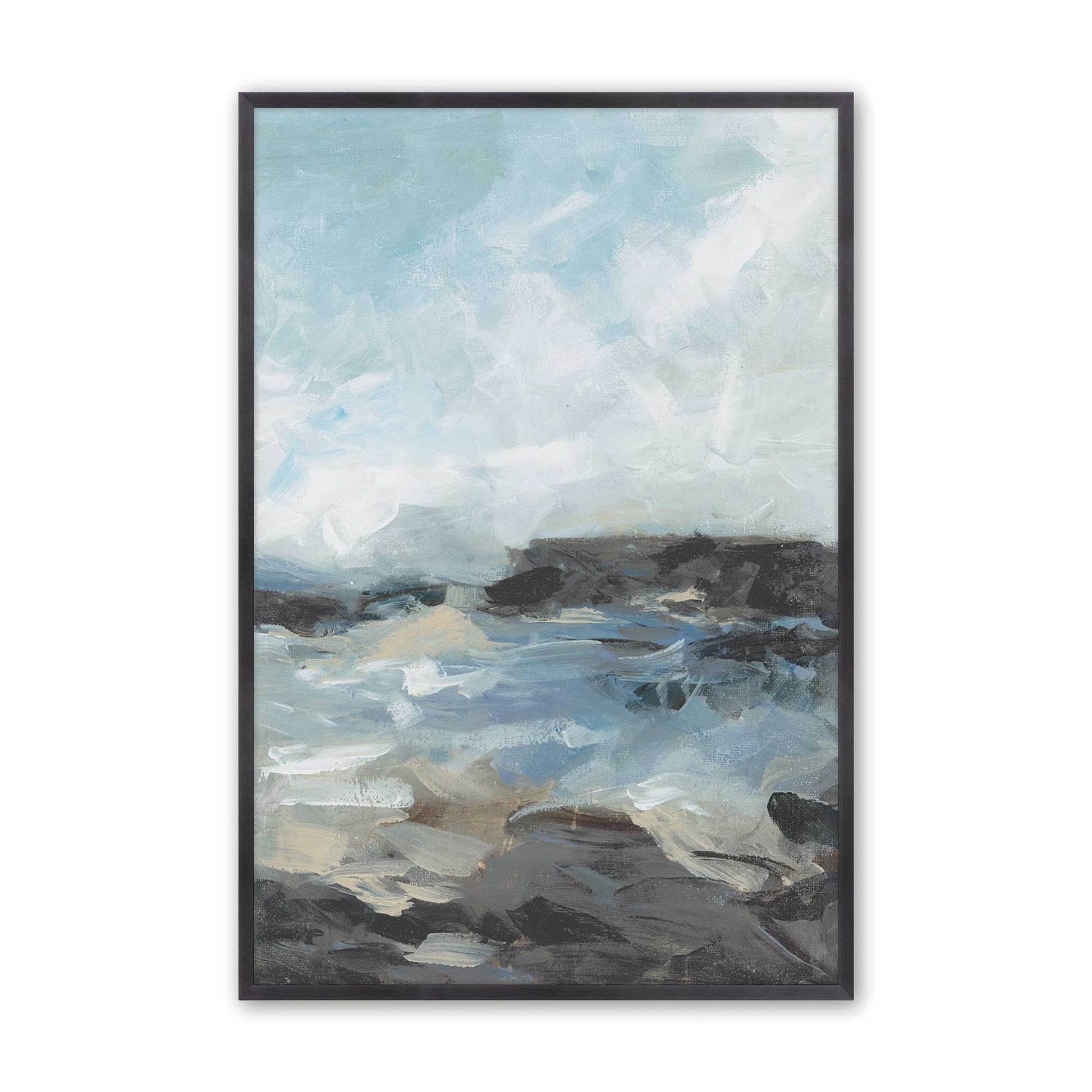 [Color:Weathered Zinc], Picture of art in a Weathered Zinc frame