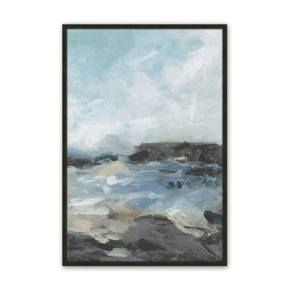 [Color:Satin Black], Picture of art in a Satin Black frame