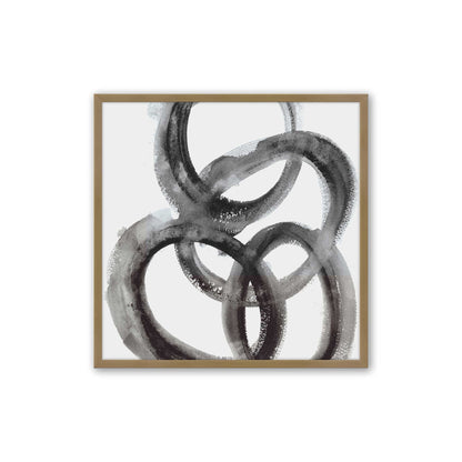 [Color:Brushed Gold], Picture of art in a Brushed Gold frame