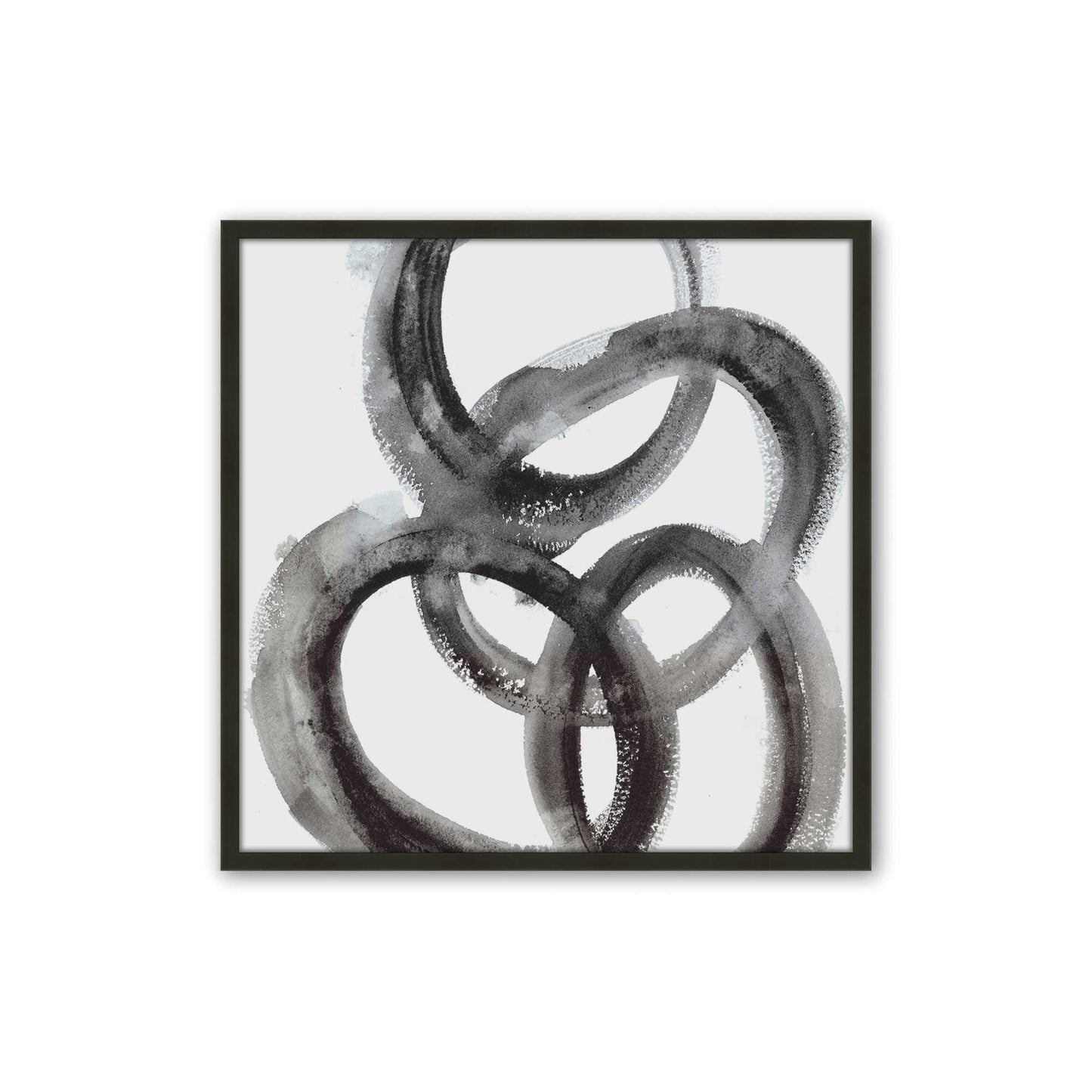 [Color:Satin Black], Picture of art in a Satin Black frame