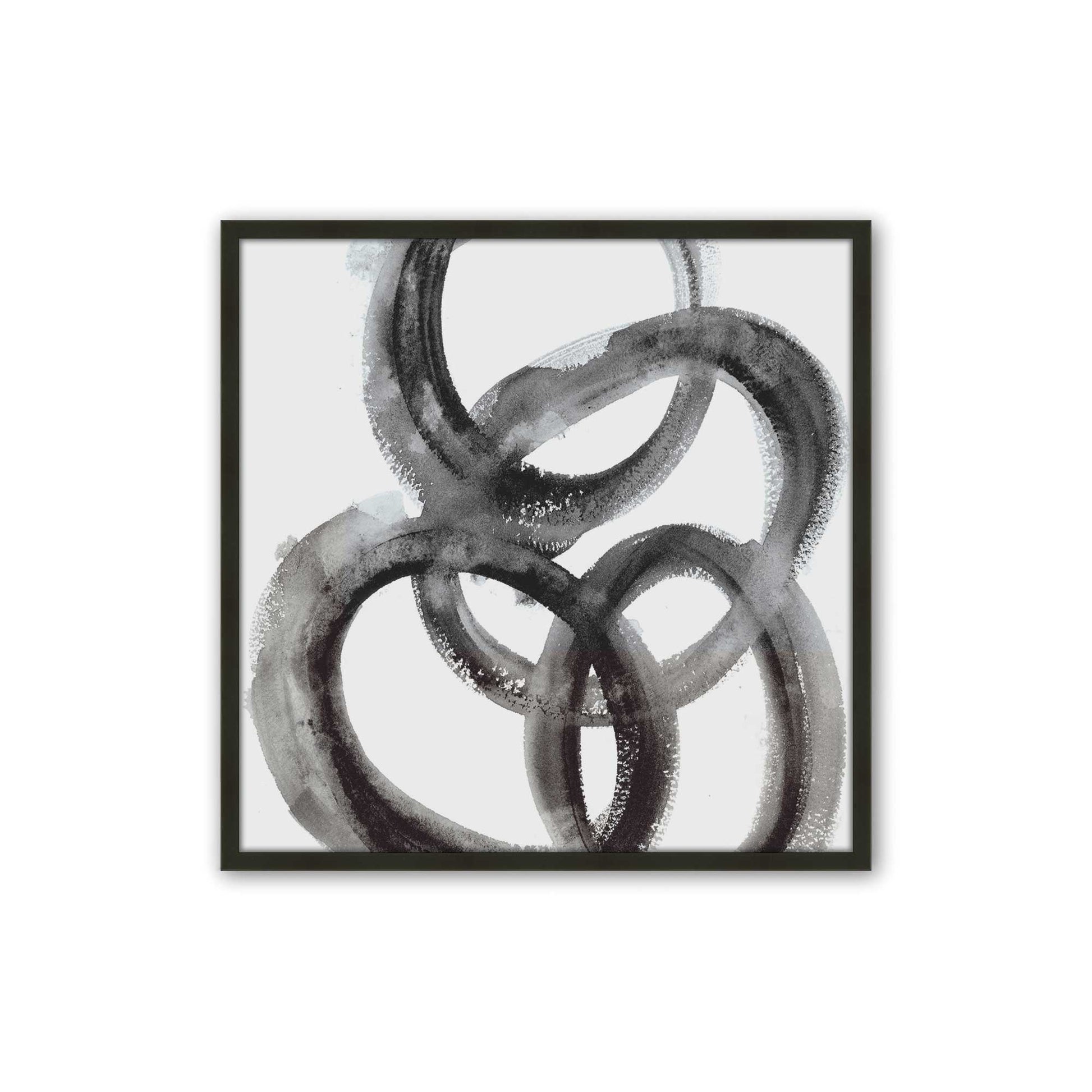 [Color:Satin Black], Picture of art in a Satin Black frame