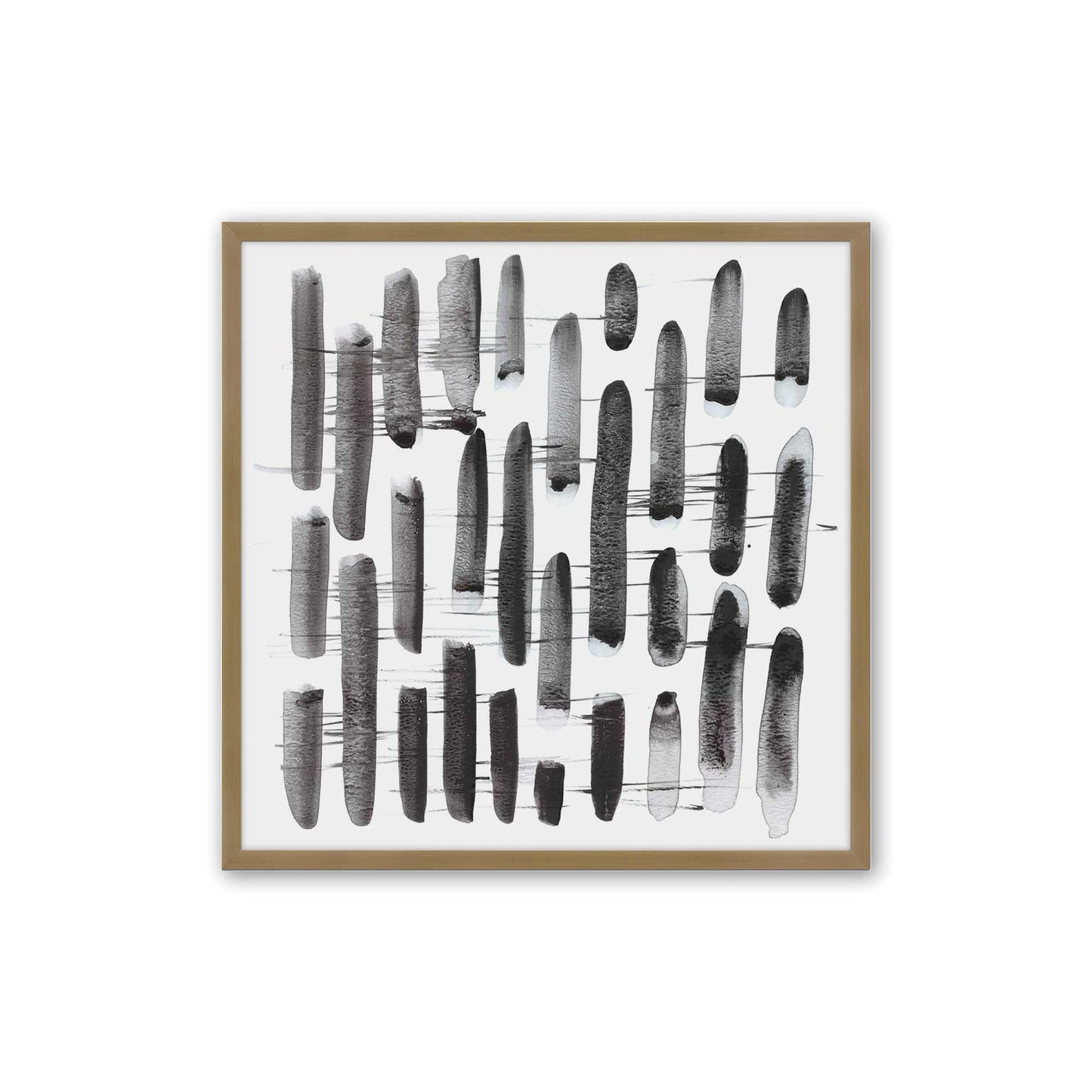 [Color:Brushed Gold], Picture of art in a Brushed Gold frame