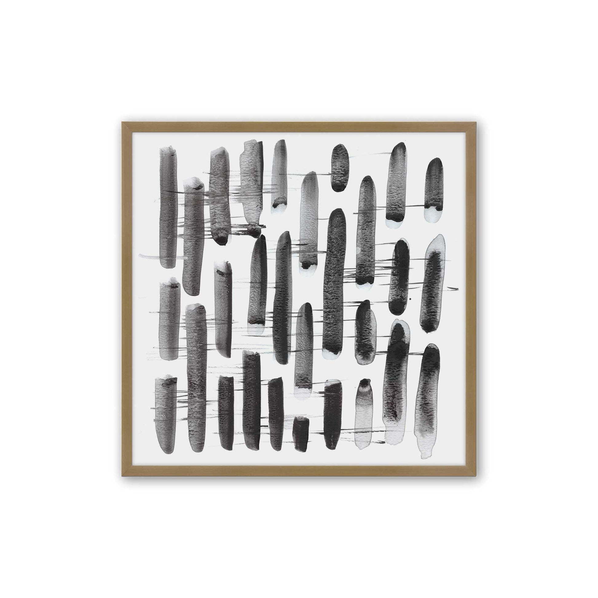[Color:Brushed Gold], Picture of art in a Brushed Gold frame
