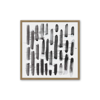 [Color:Brushed Gold], Picture of art in a Brushed Gold frame
